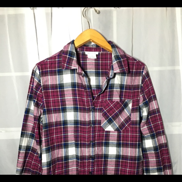 Beach lunch lounge Flannel Shirt Size Medium - Picture 4 of 7